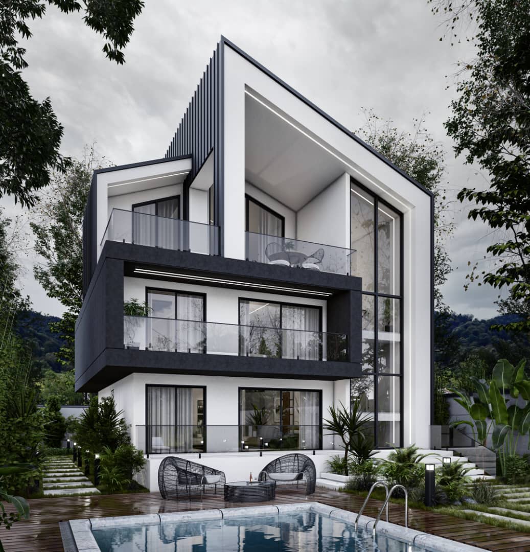 طراحی ویلا در لاهیجان